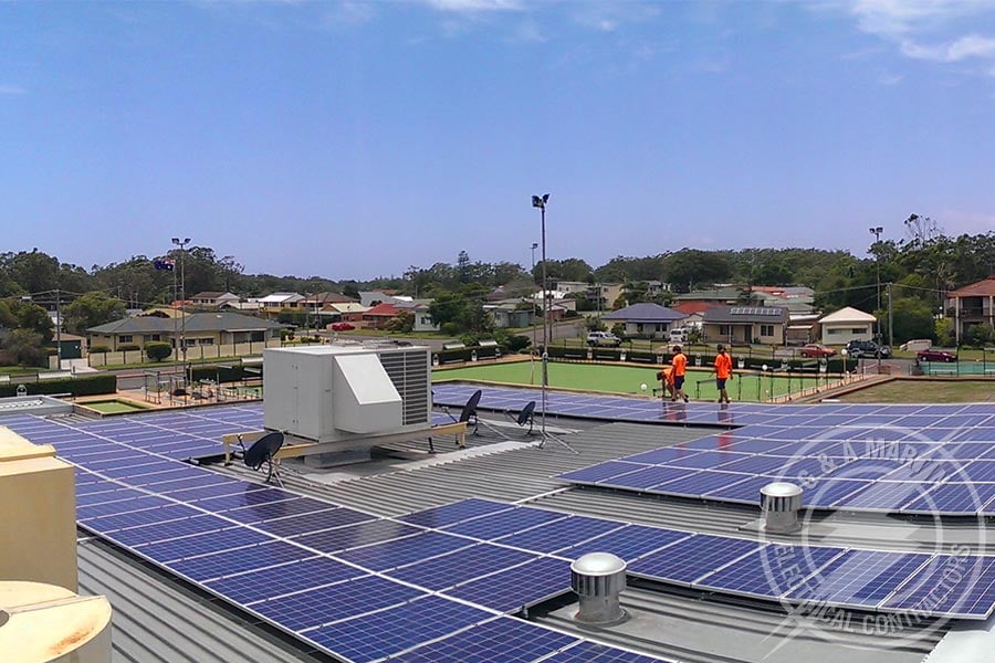North Haven Commercial Solar Installation