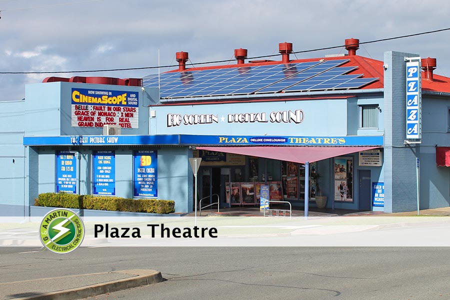 Plaza Theater Commercial Solar Installation