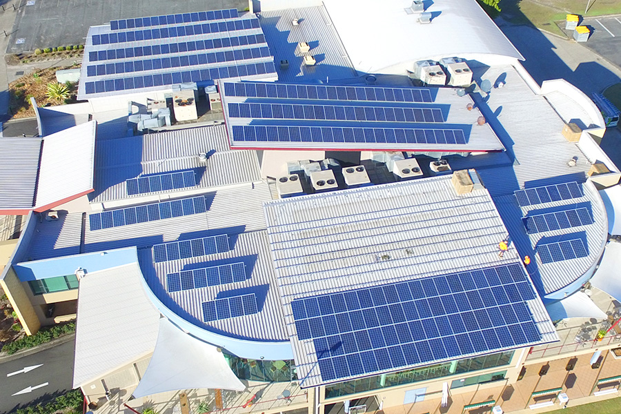 South West Rocks commercial solar installation