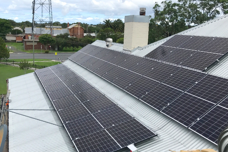 Commercial Solar Panel Installation