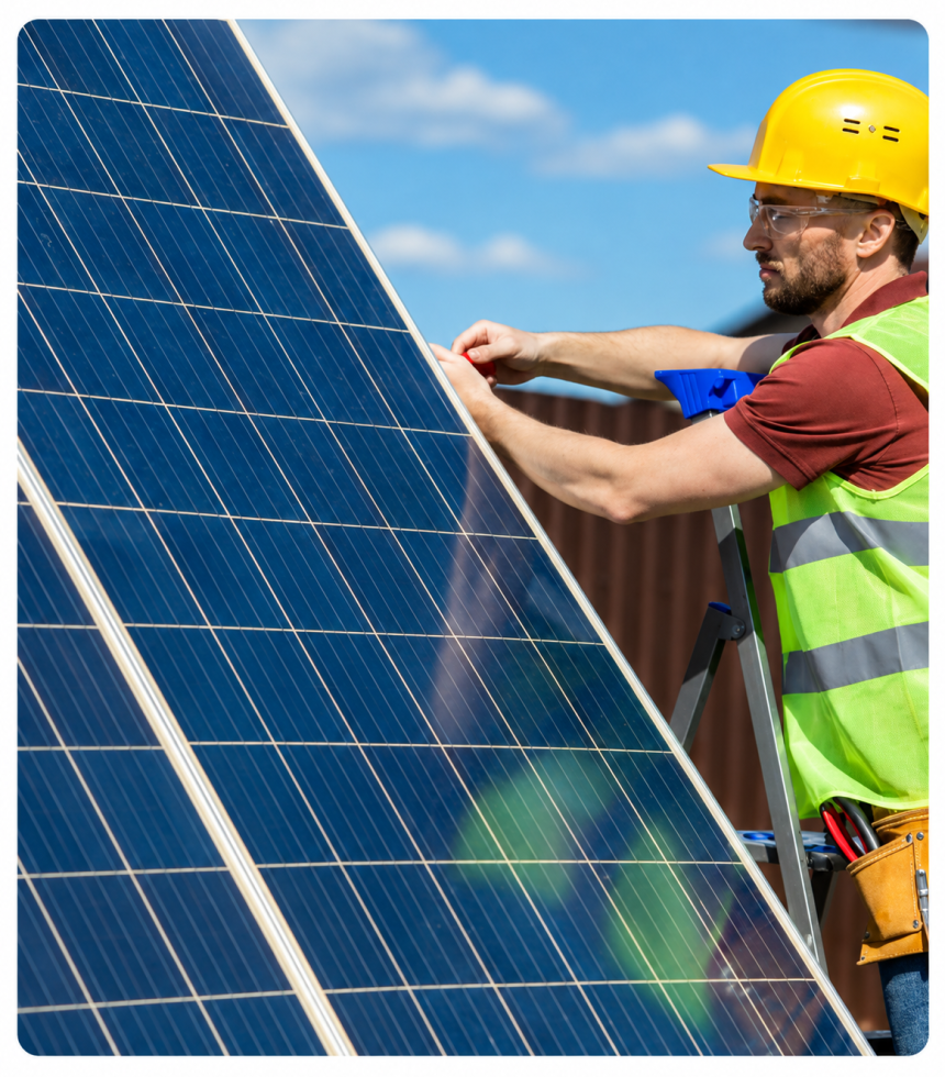 Solar and battery Port Macquarie installation by G&A Martin Solar